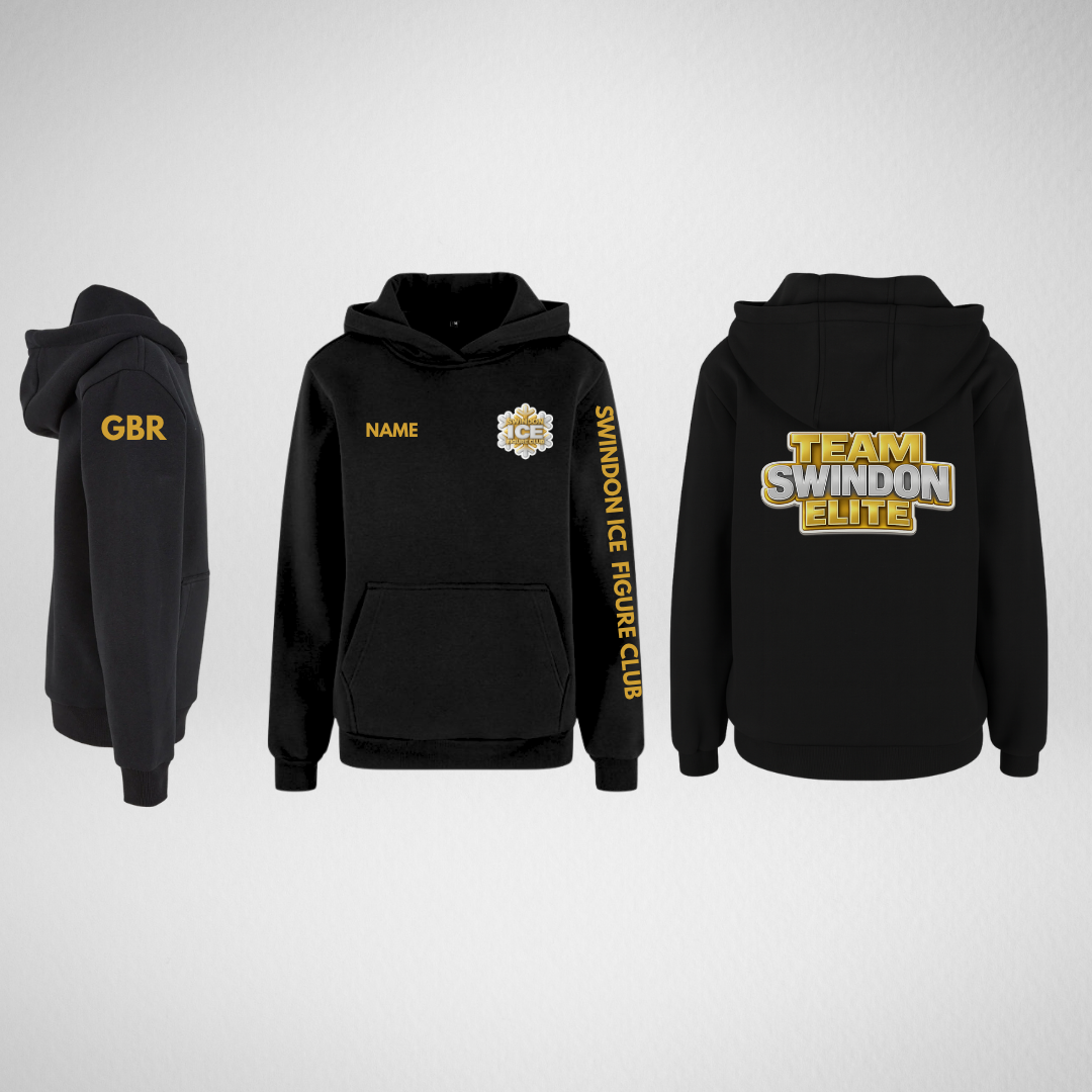 Swindon Ice Figure Club Main Range Gold Supersoft Pullover Hoodie