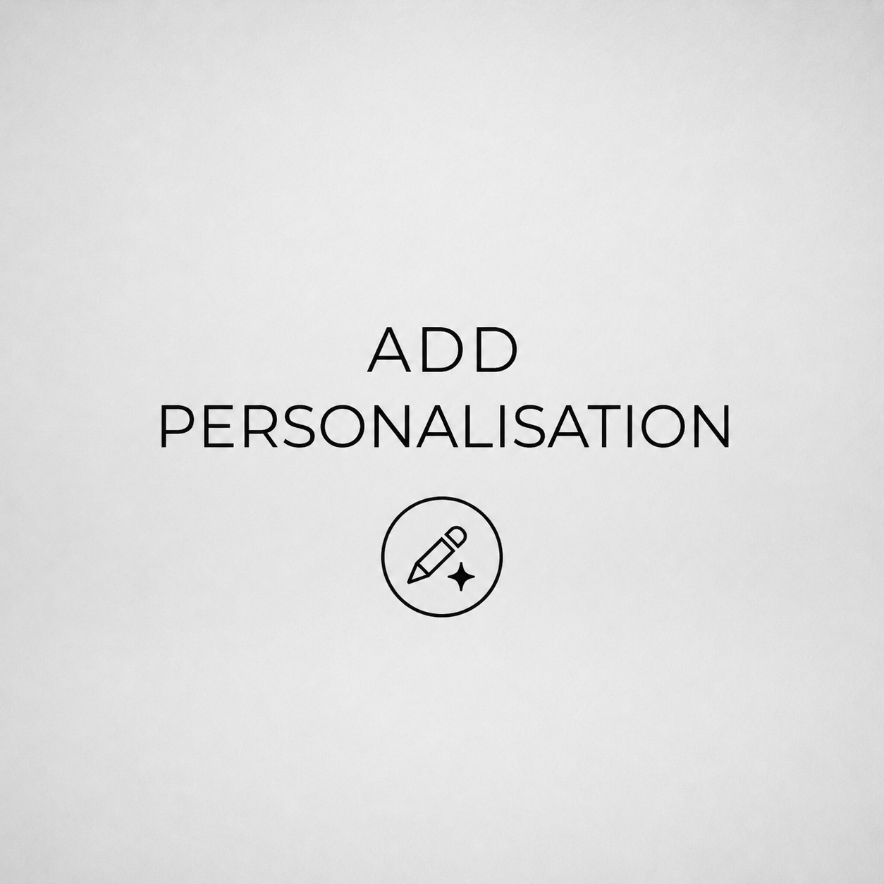 Personalisation 1