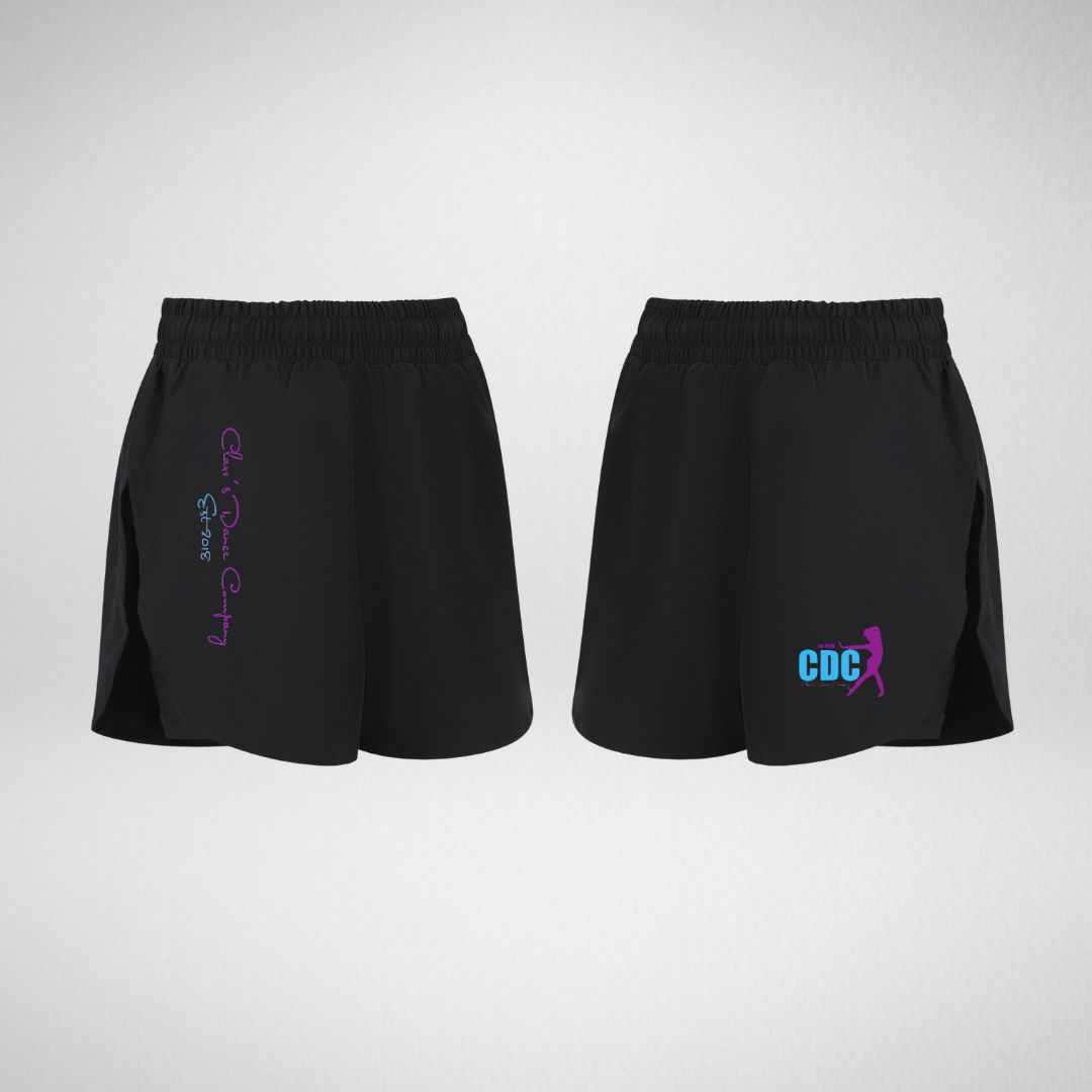 Clare's Dance Company Double-Layer Shorts