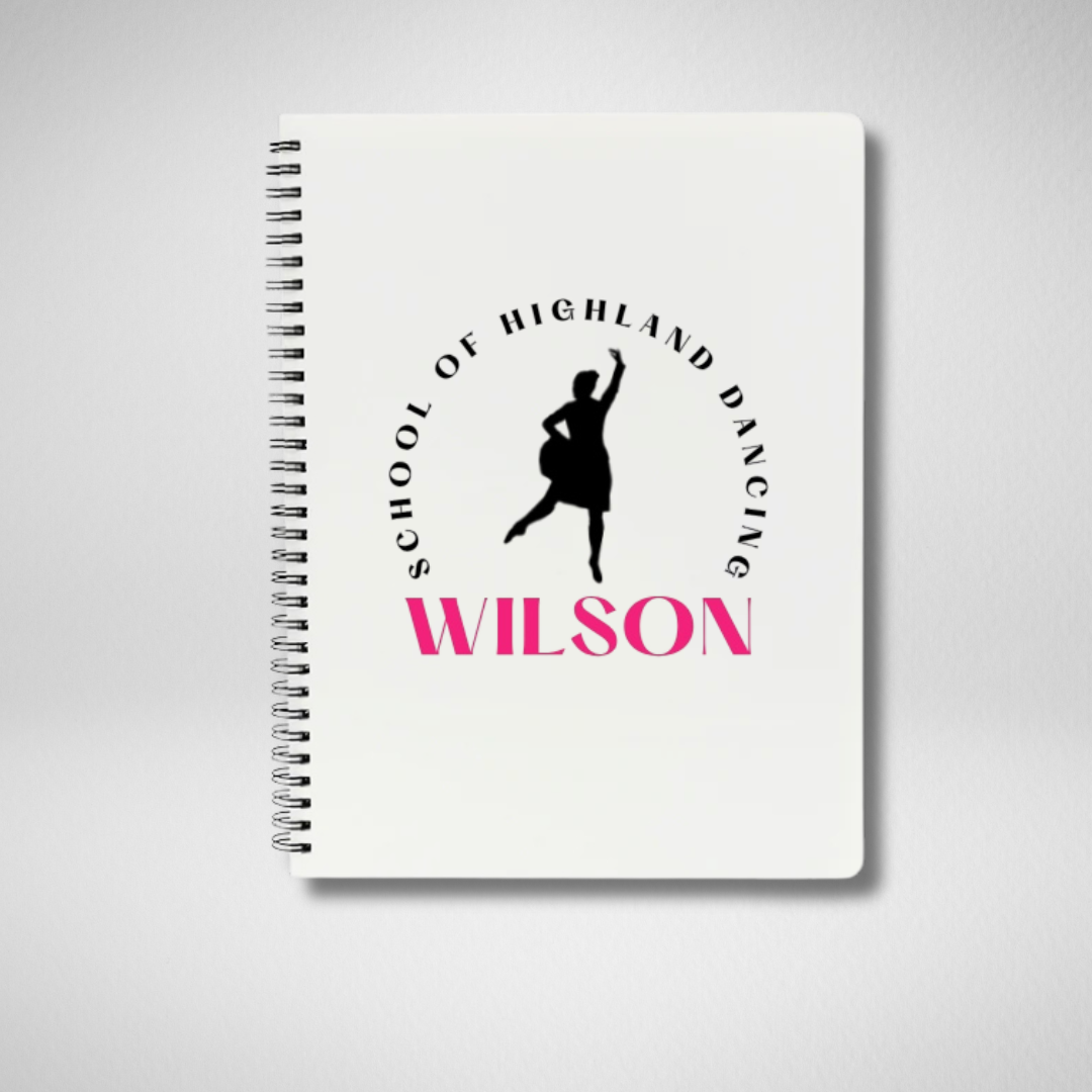 Wilson School of Highland Dancing A5 Notepad