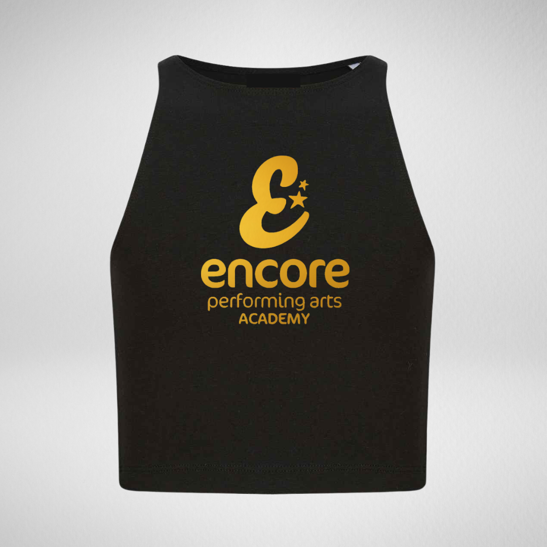Encore Performing Arts Academy Cropped Tank Vest