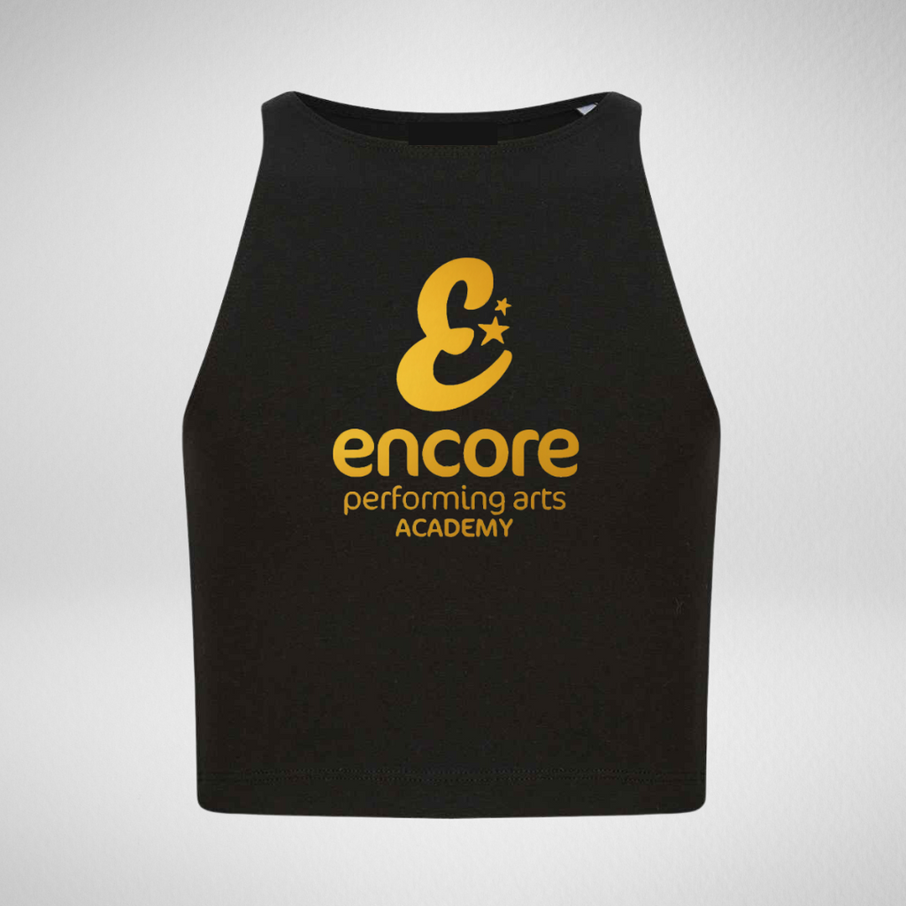 Encore Performing Arts Academy Cropped Tank Vest