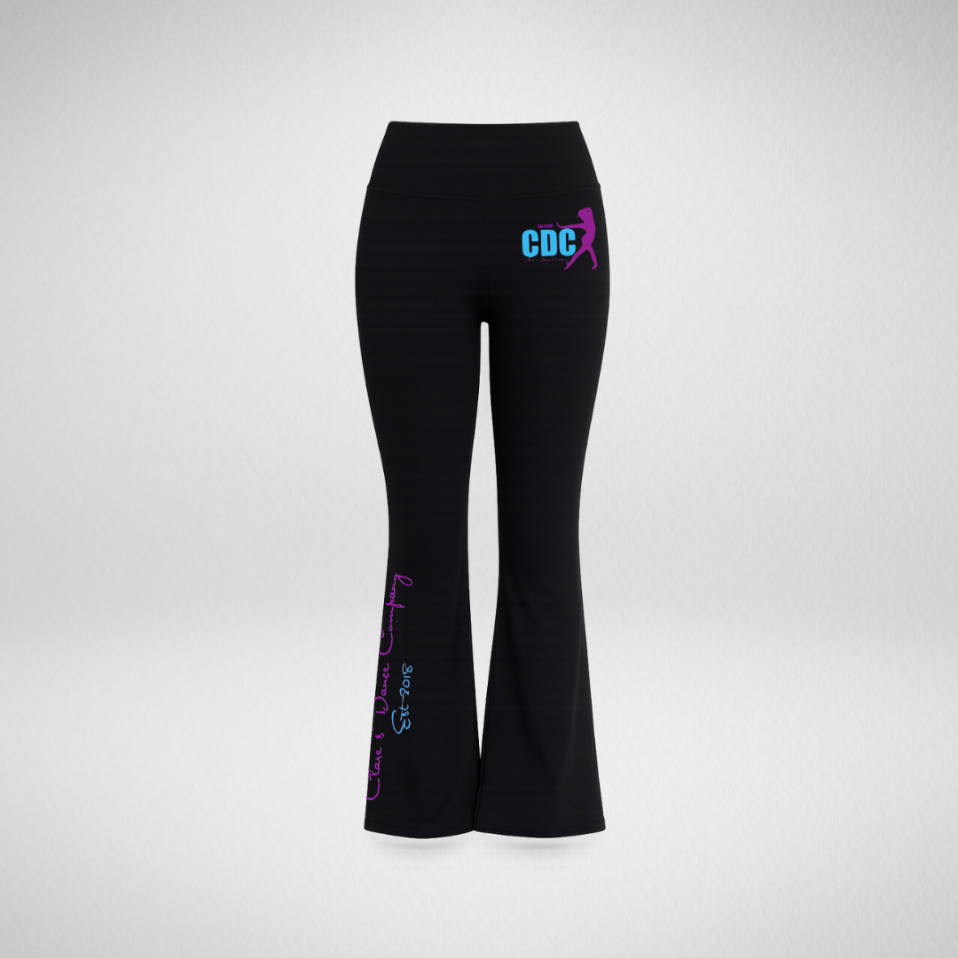 Clare's Dance Company Flared Yoga Pants