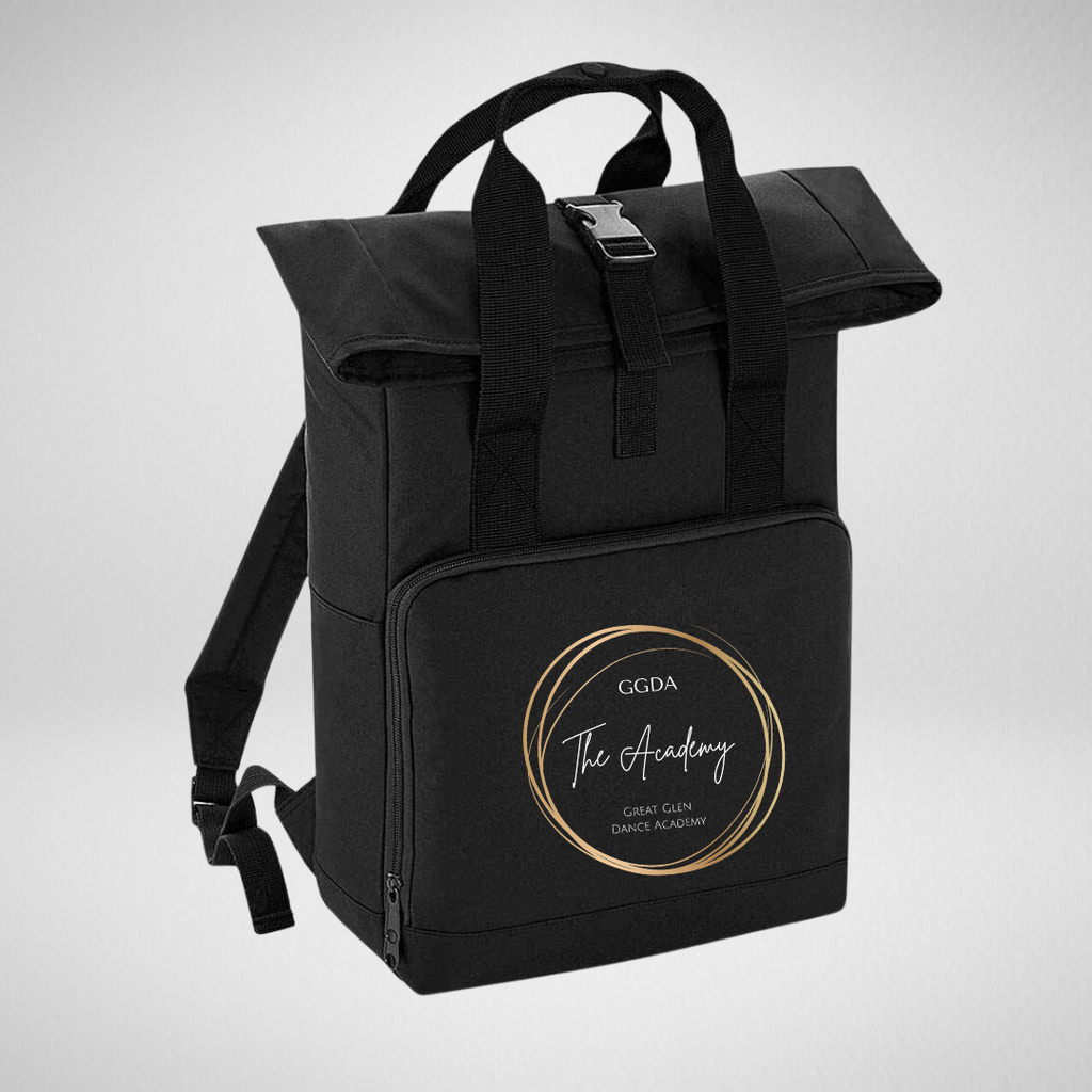Great Glen Dance Academy Mini Roll Top Rucksack