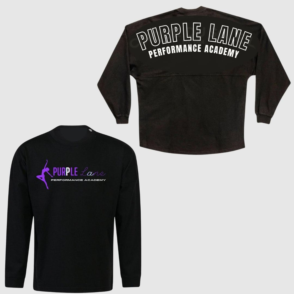 Purple Lane Performance Academy Drop Shoulder Top