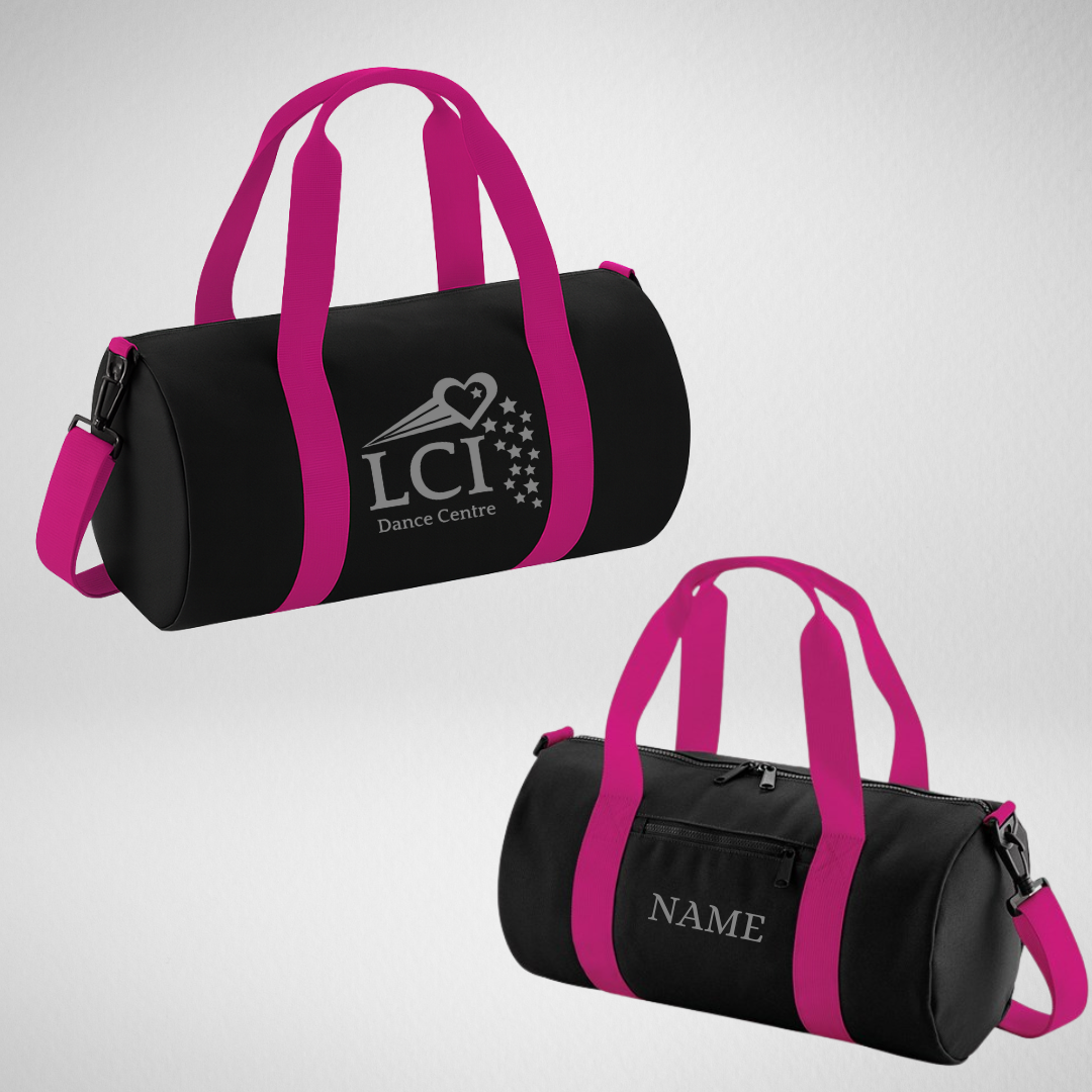 LCI Dance Centre Mini Barrel Bag