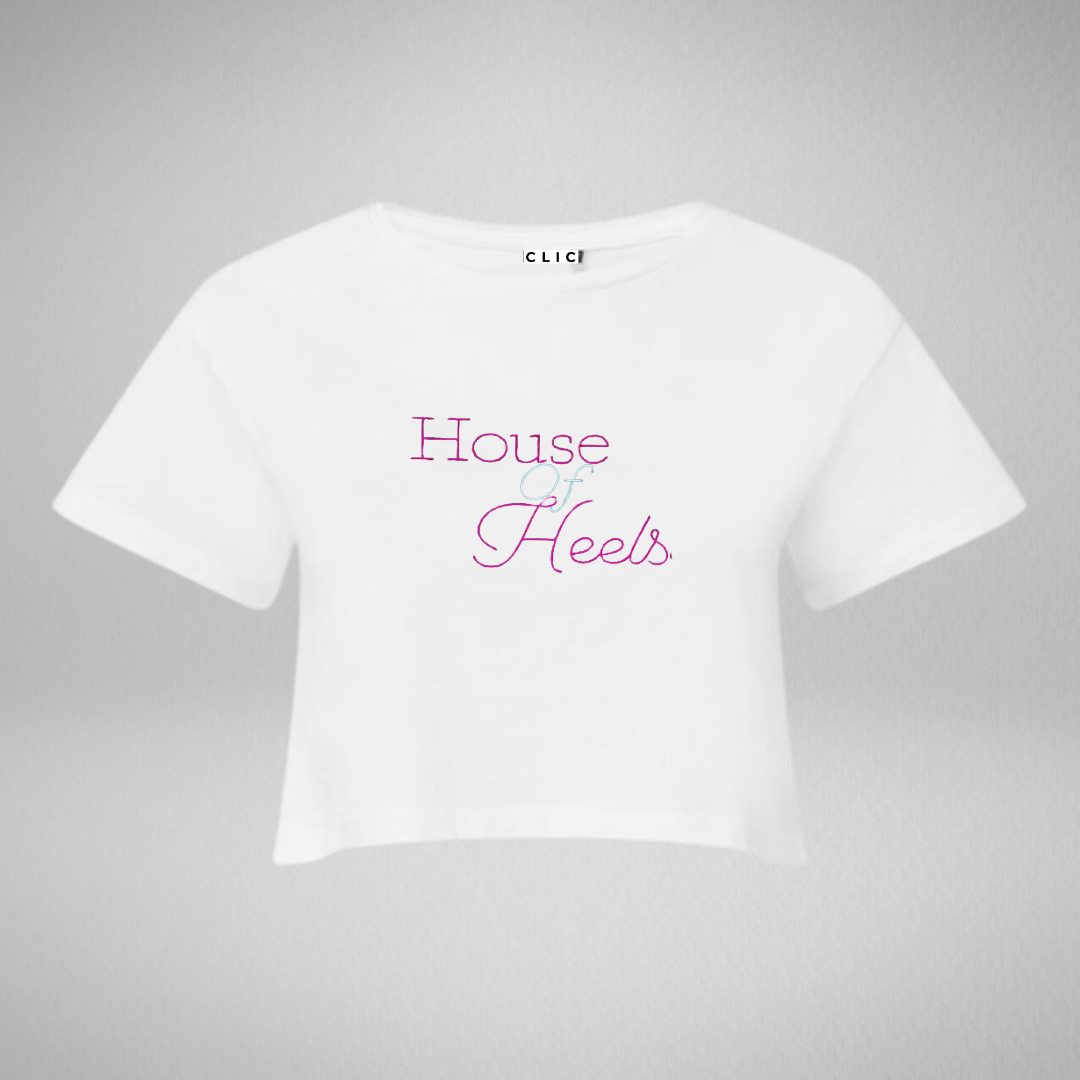 House Of Heels Cropped T-Shirt