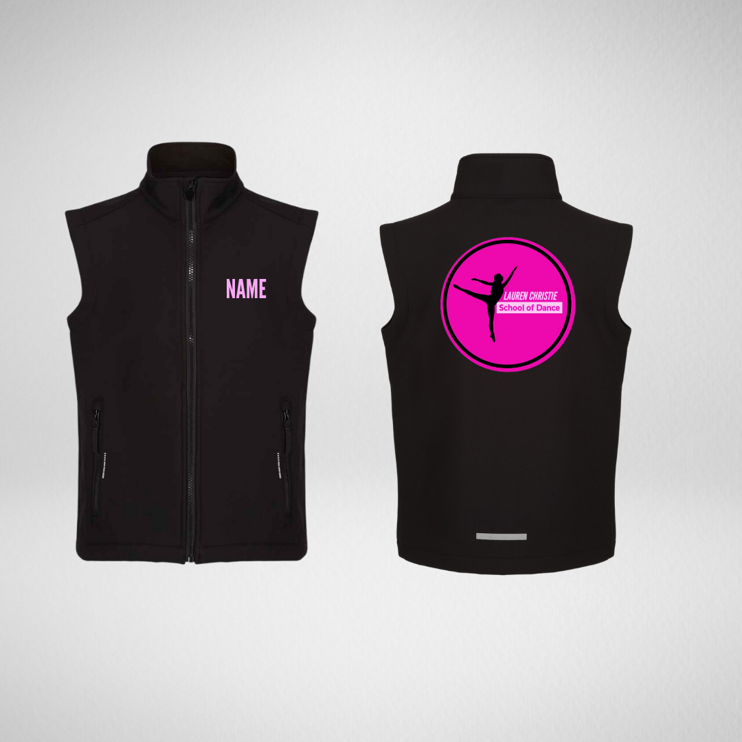 Lauren Christie School Of Dance Softshell Gilet