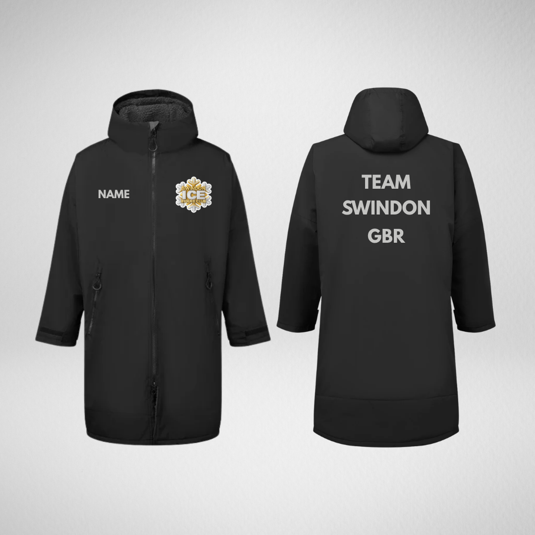 Swindon Ice Figure Club Main Range Silver All Weather Robe