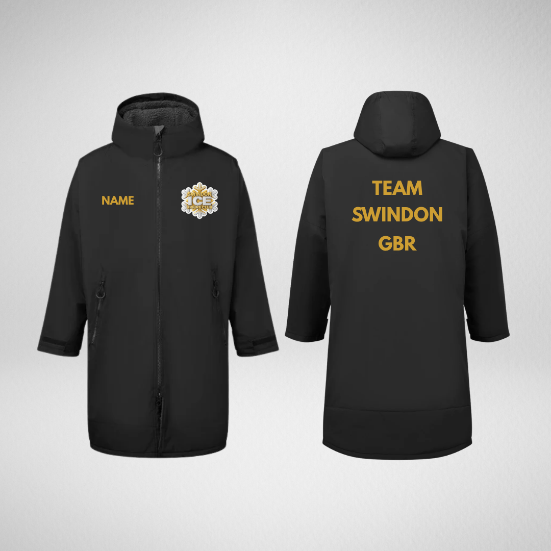 Swindon Ice Figure Club Main Range Gold All Weather Robe