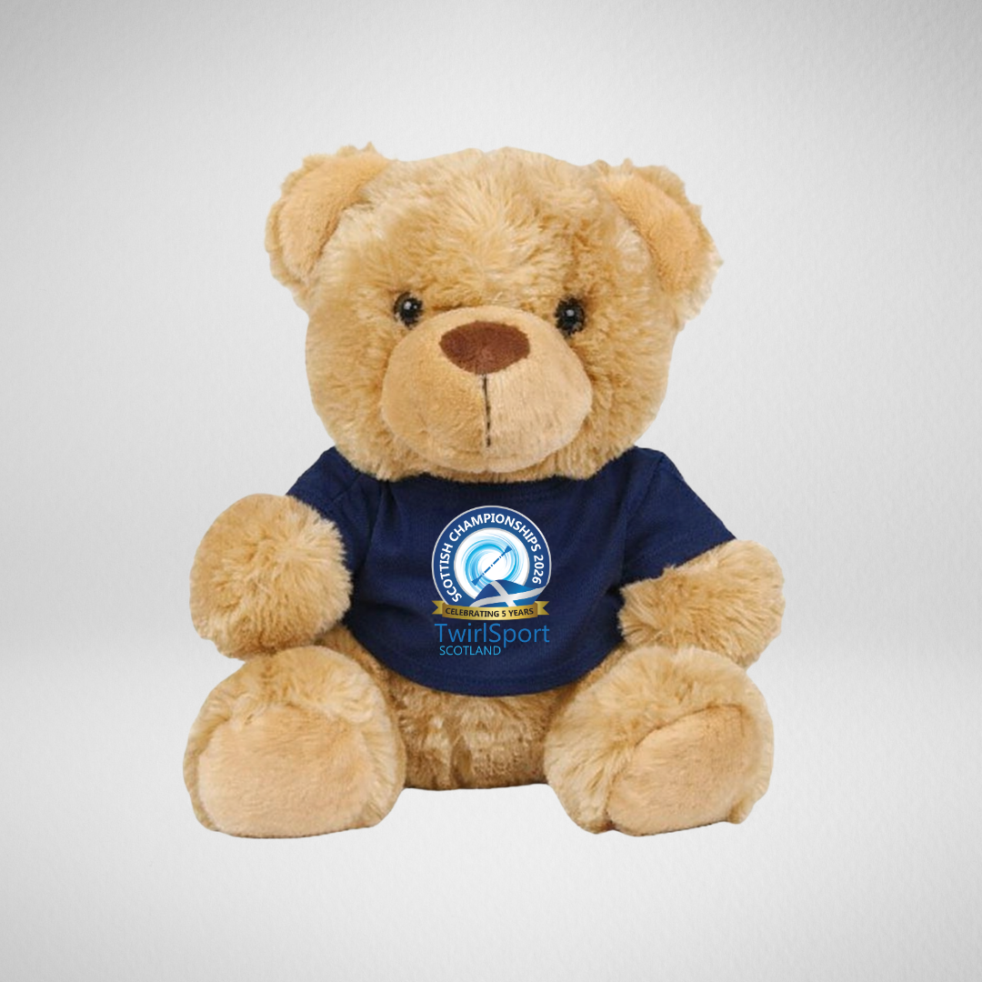 Twirlsport Scotland Scottish Championships 2026 Teddy Bear (Small)