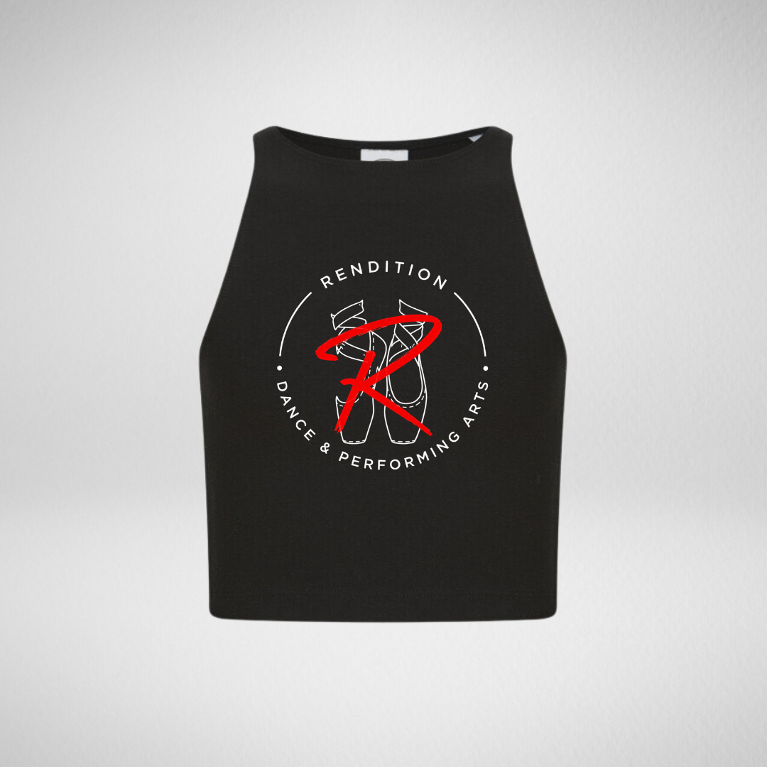 Rendition Dance School Cropped Tank Vest