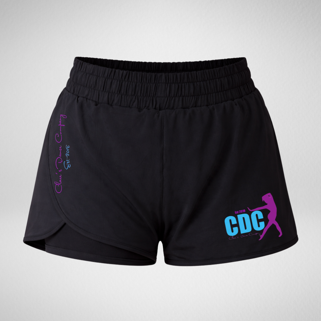 Clare's Dance Company Layered Dance Shorts