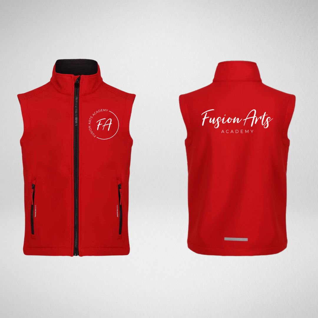 Fusion Arts Academy Softshell Gilet