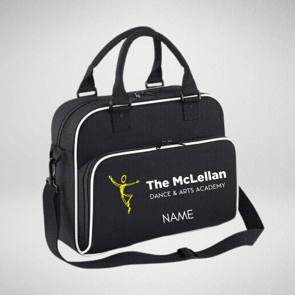 The McLellan Dance And Arts Academy Zipped Dance Bag