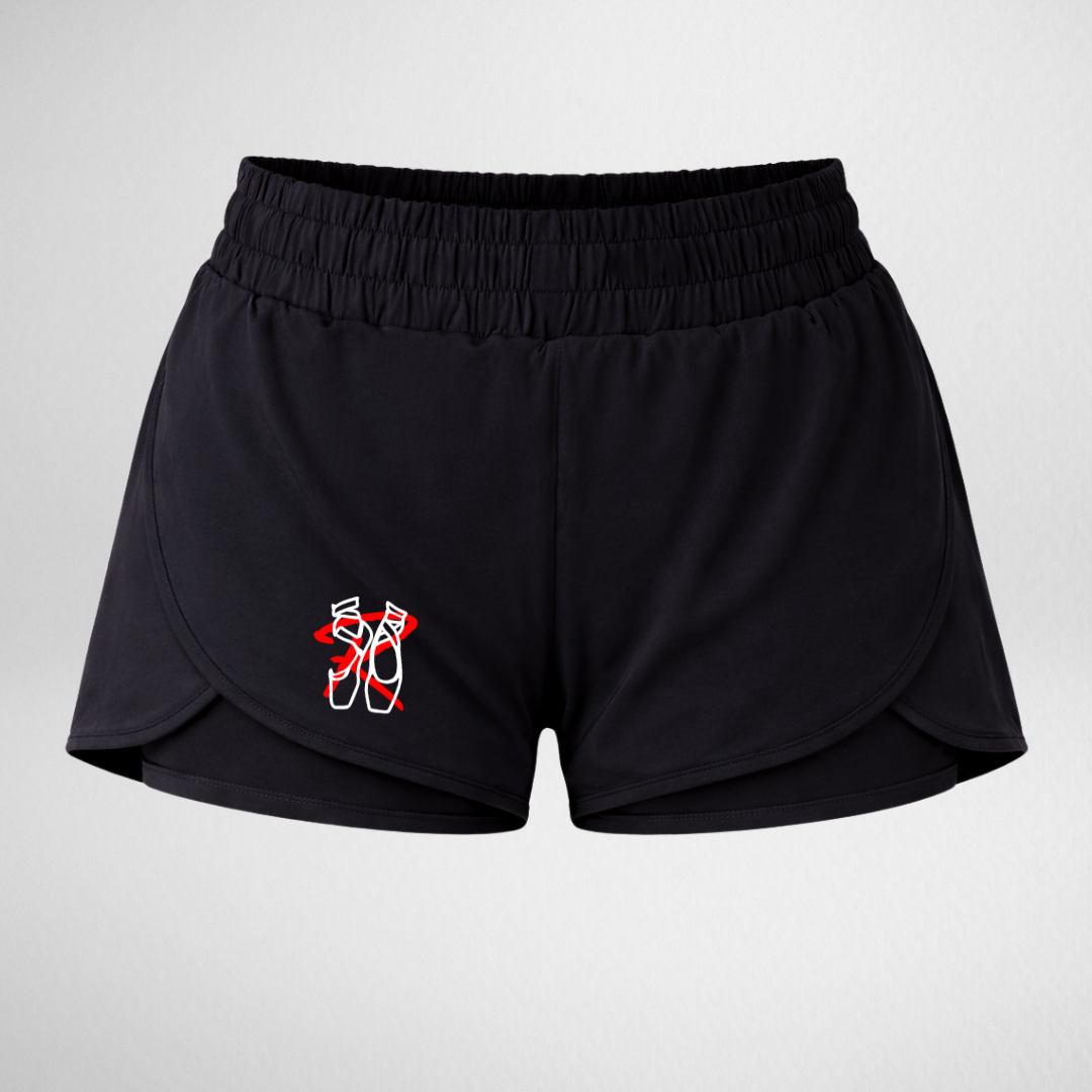 Rendition Dance School Layered Dance Shorts