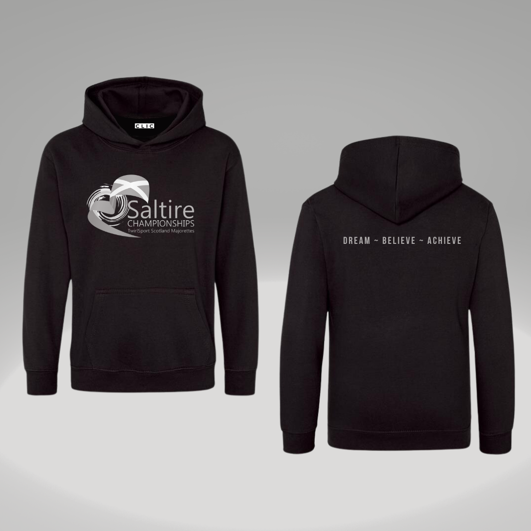 TwirlSport Scotland Majorettes Saltire Championships Pullover Hoodie