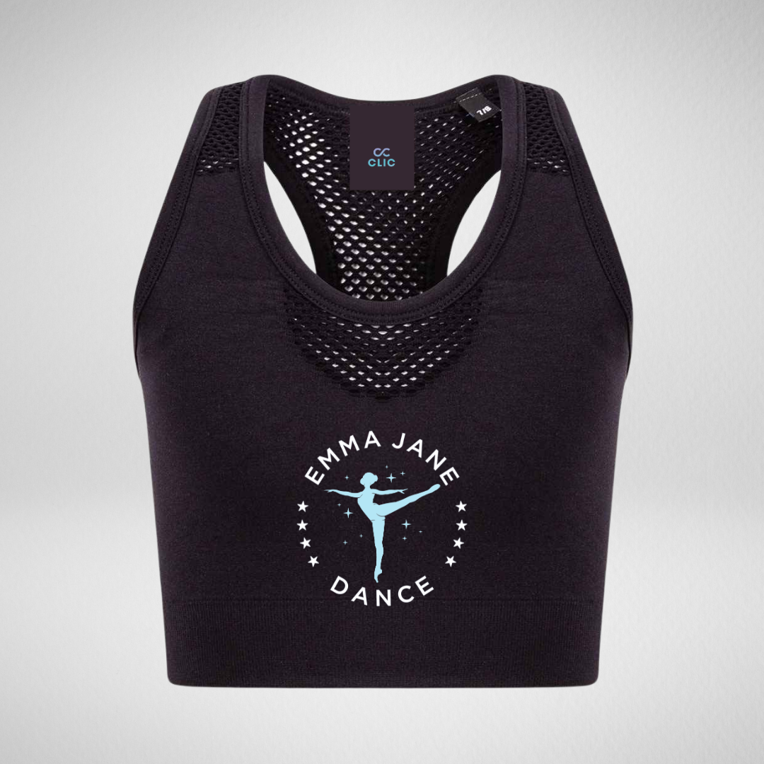 Emma Jane Dance Seamless Crop Top