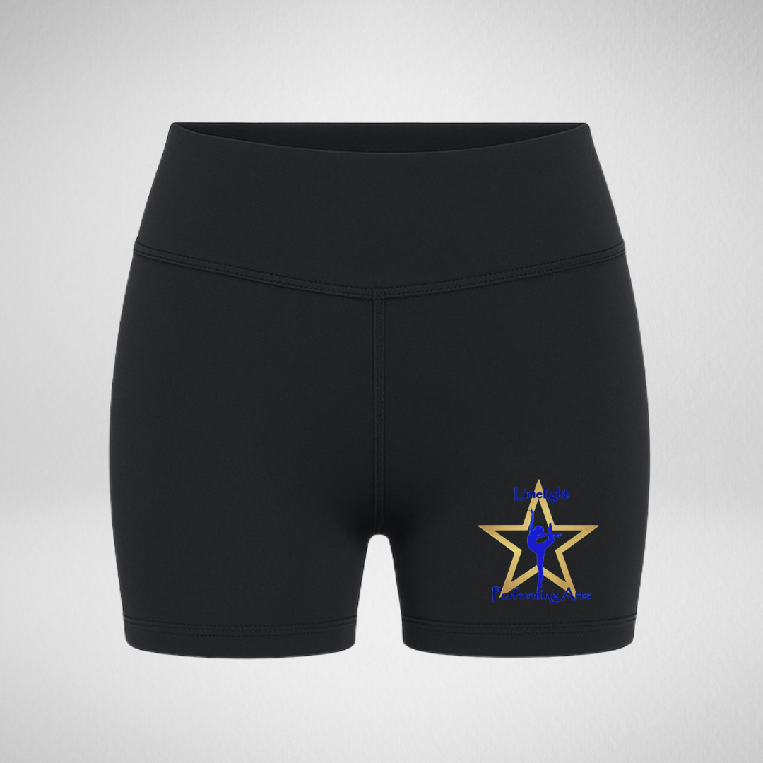 Limelight Performing Arts High Waisted Dance Shorts