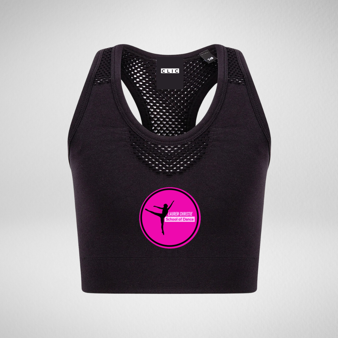 Lauren Christie Dance Seamless Crop Top