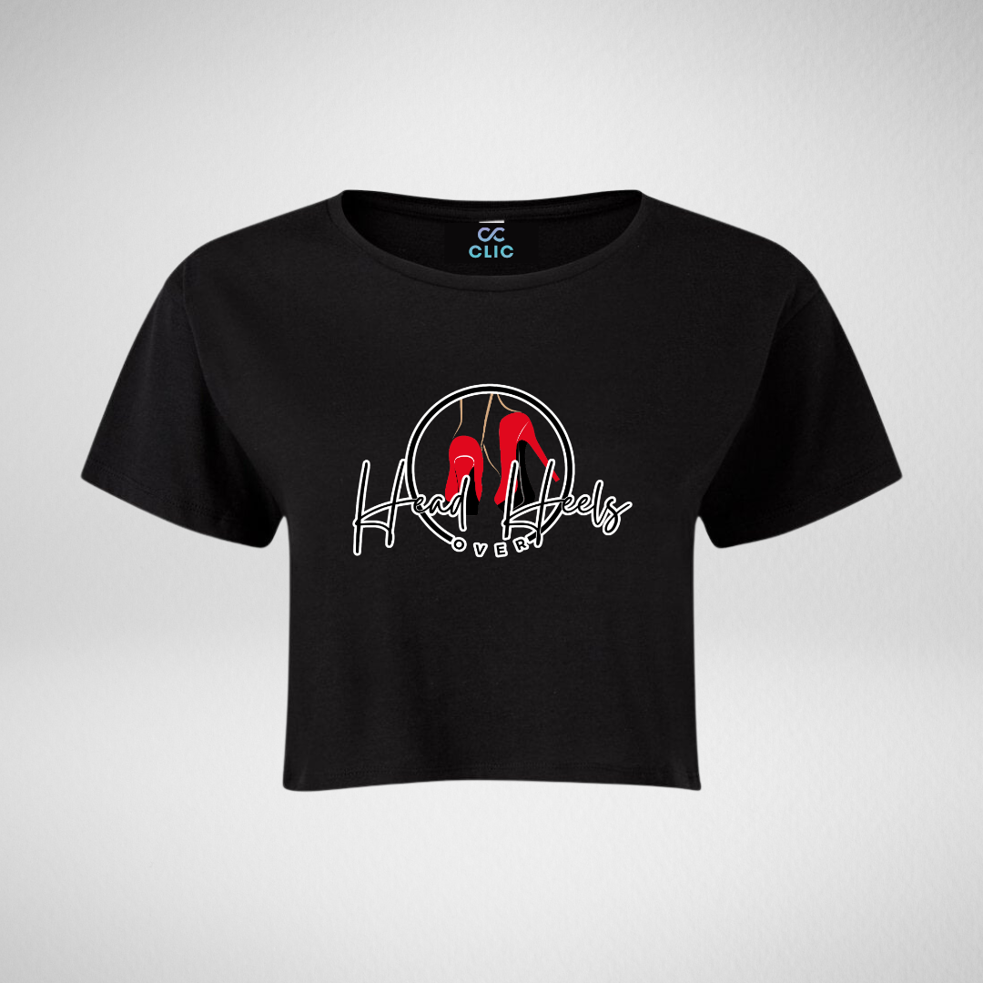 Head Over Heels Cropped T-Shirt