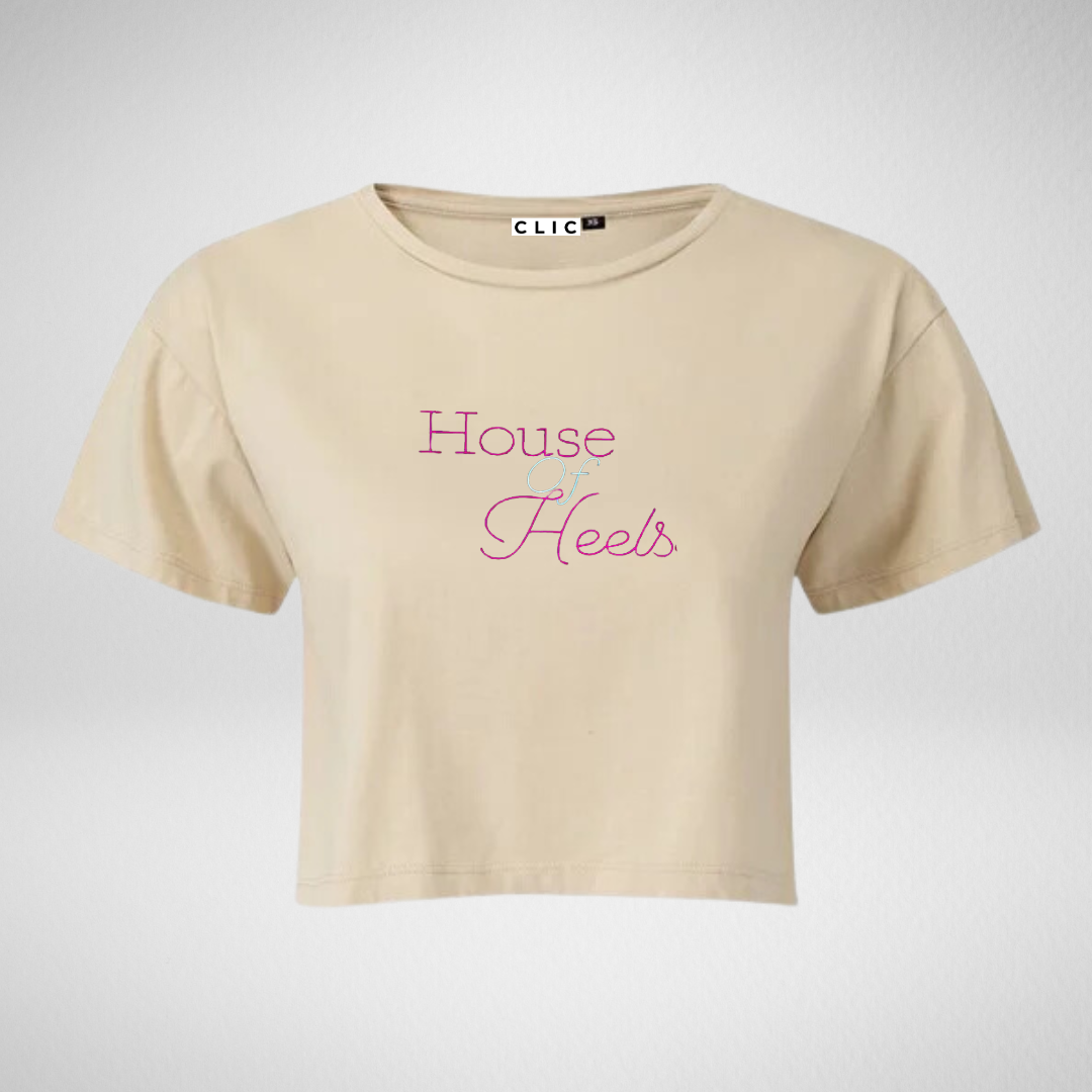 House Of Heels Cropped T-Shirt