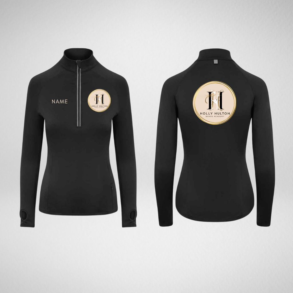 Holly Hulton Dance Academy Stretch 1/4 Zip Top