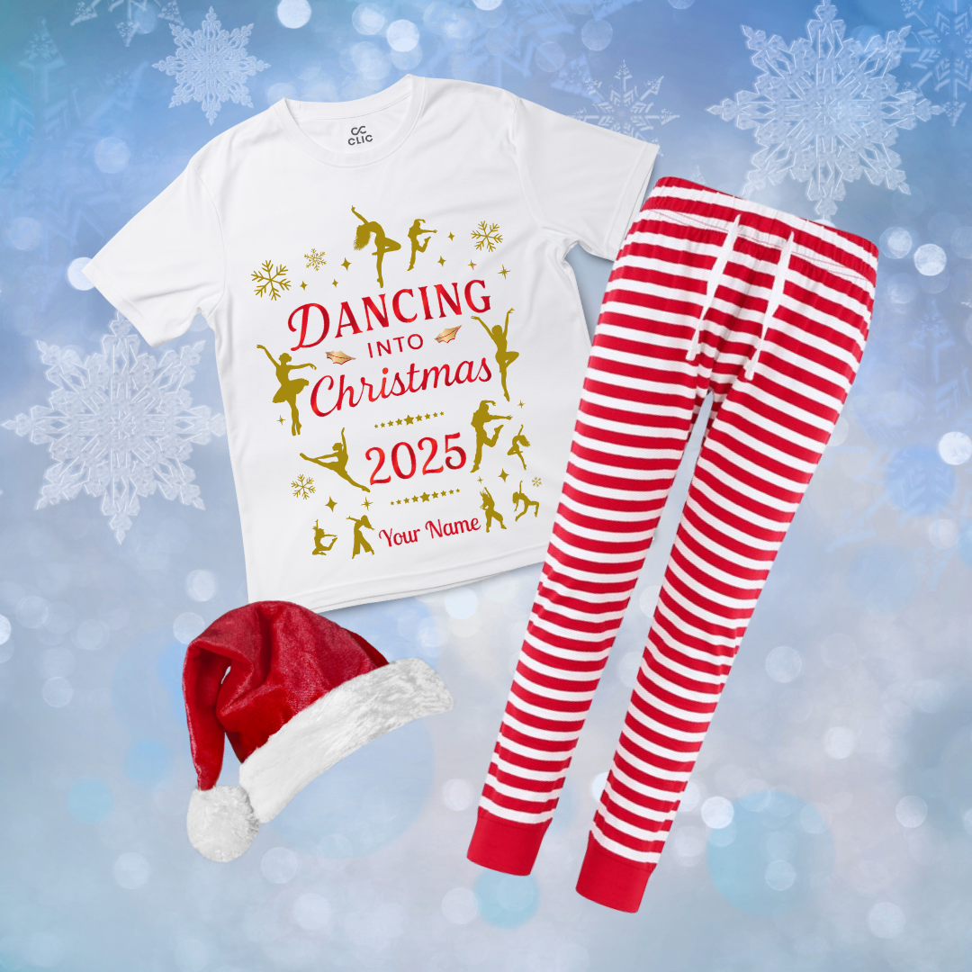 Dancing into Christmas Mens Pyjamas