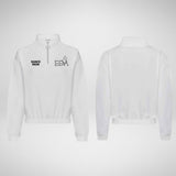 Emma's Dance Academy Dance Mom Cropped 1/4 Zip Sweatshirt