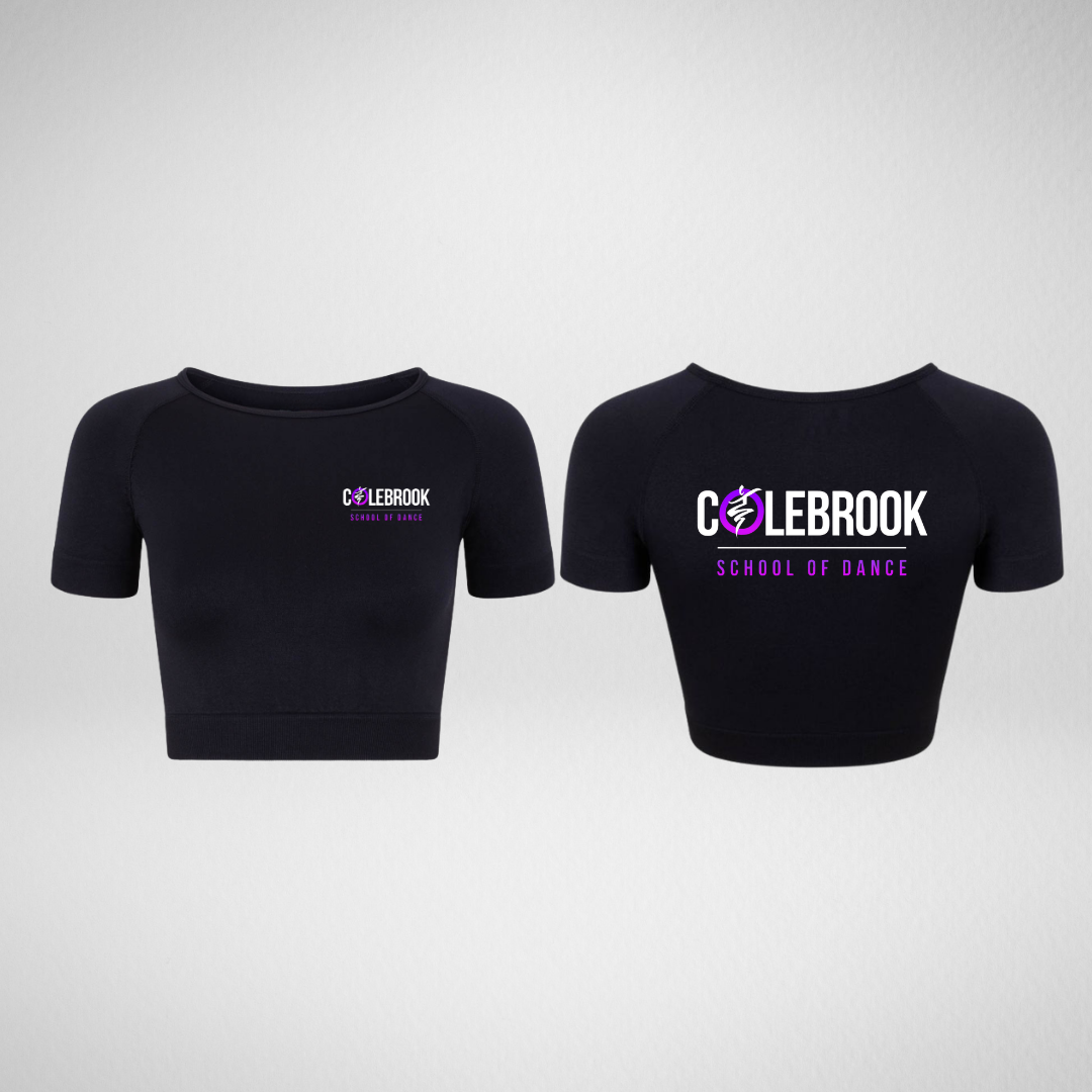Colebrook School of Dance Activewear Crop Top