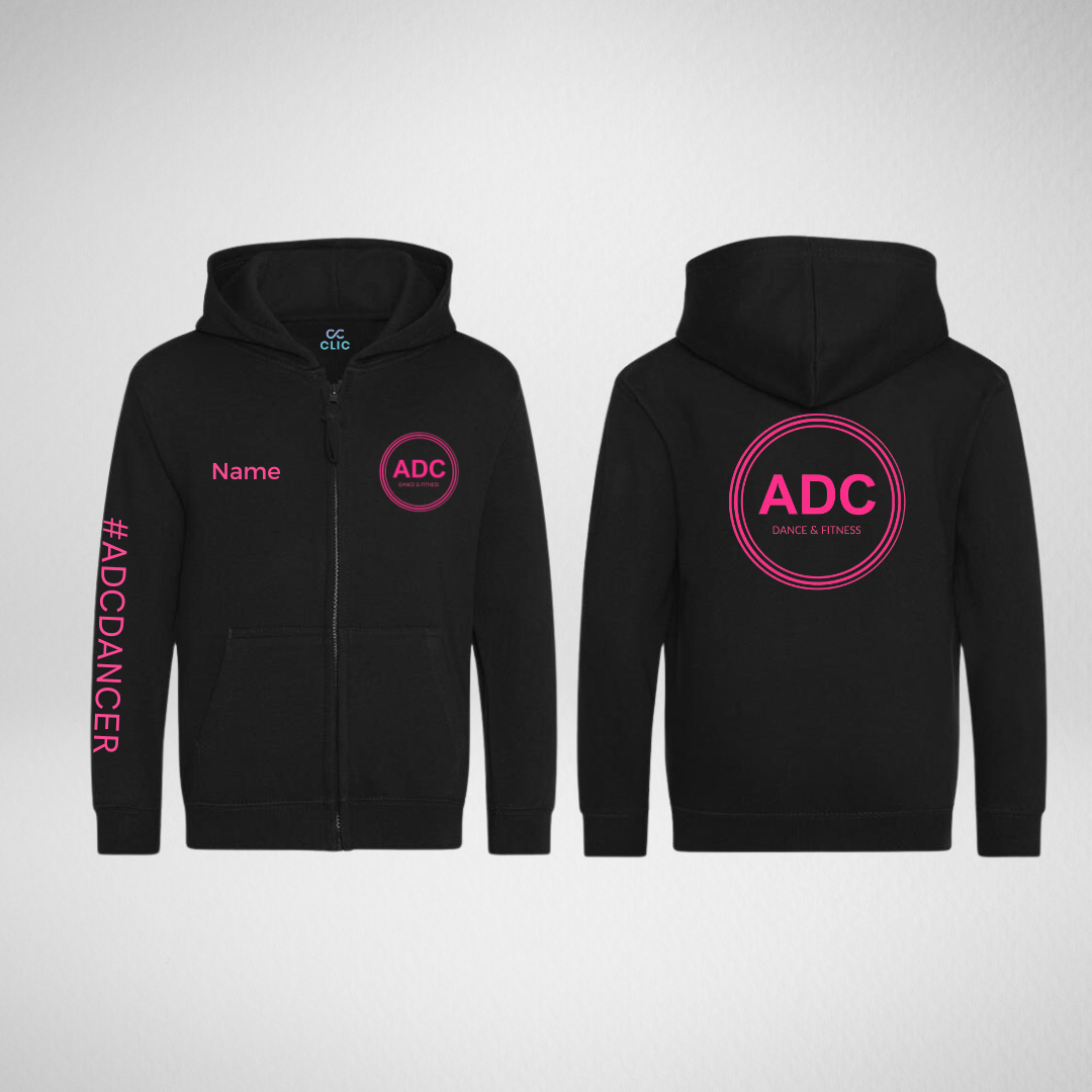 ADC Dance & Fitness Zipped Hoodie