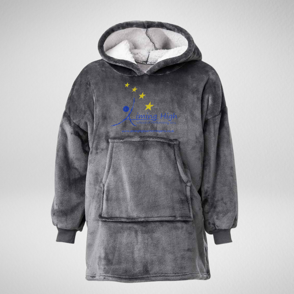 Aiming High School of Performing Arts Hooded Blanket
