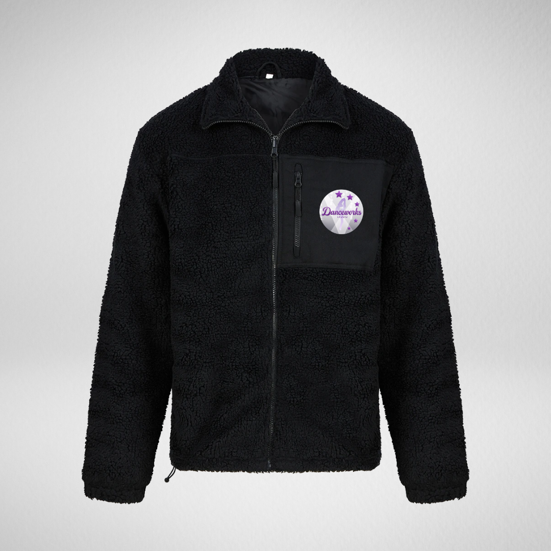 Danceworks Studio Sherpa Fleece Jacket