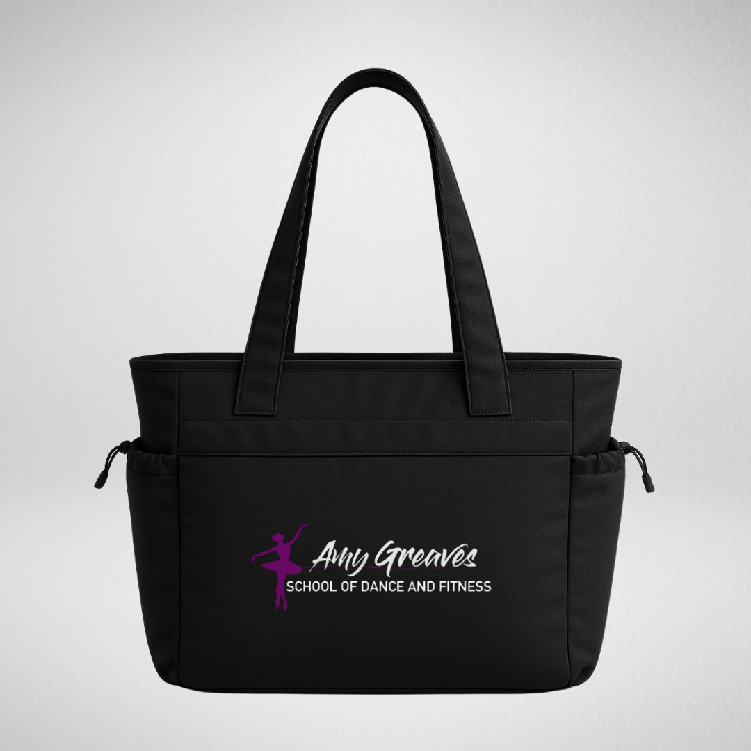 Amy Greaves School of Dance & Fitness Oversized Studio Tote Bag