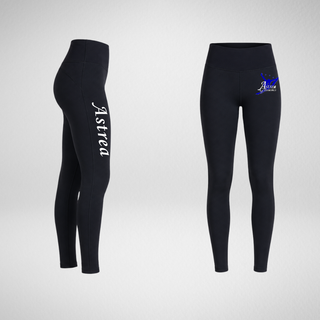 Astrea Gymnastics High Waisted Dance Leggings (Compulsory Competition Squad Attire)