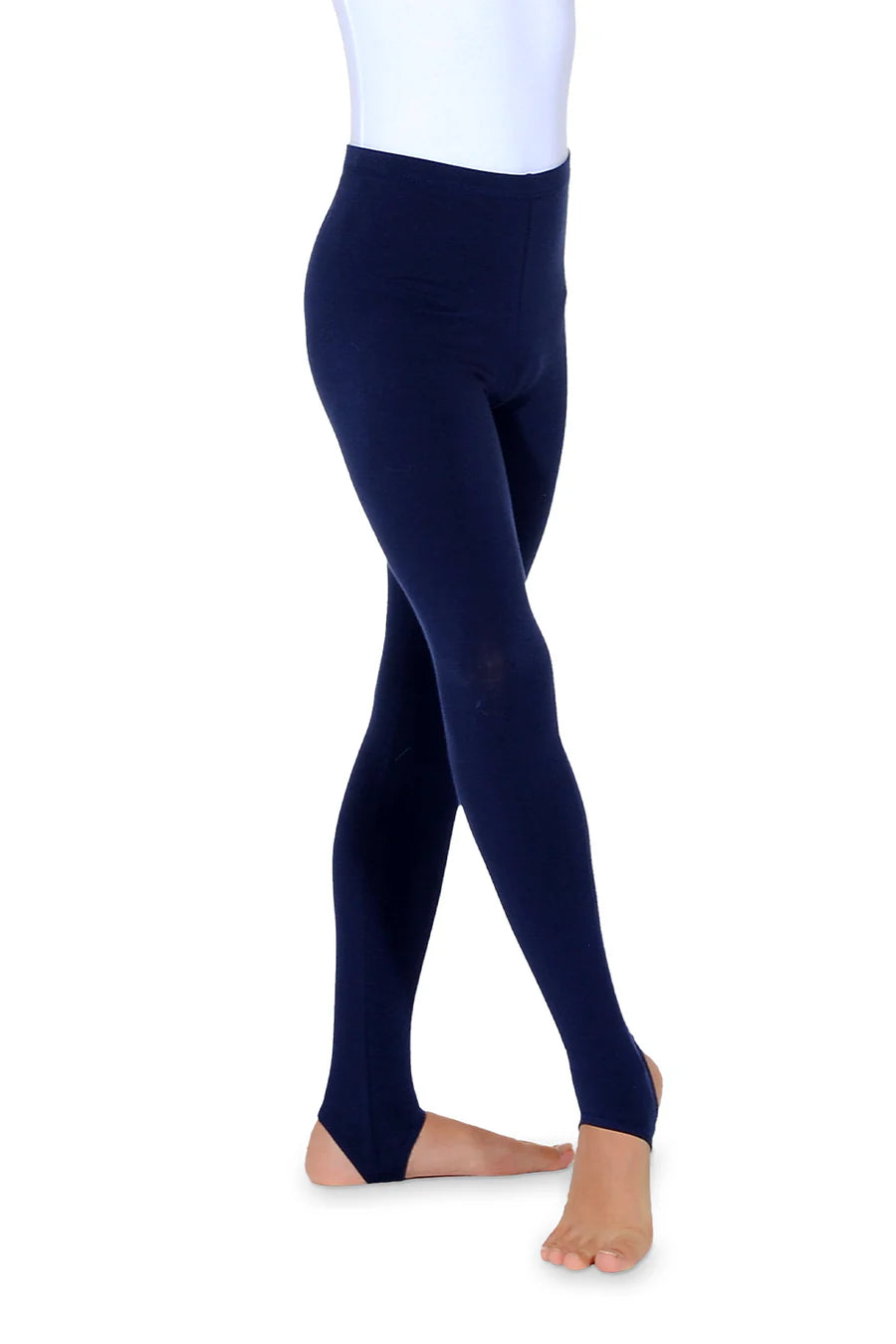 Roch valley Men's Cotton Stirrup Leggings Navy