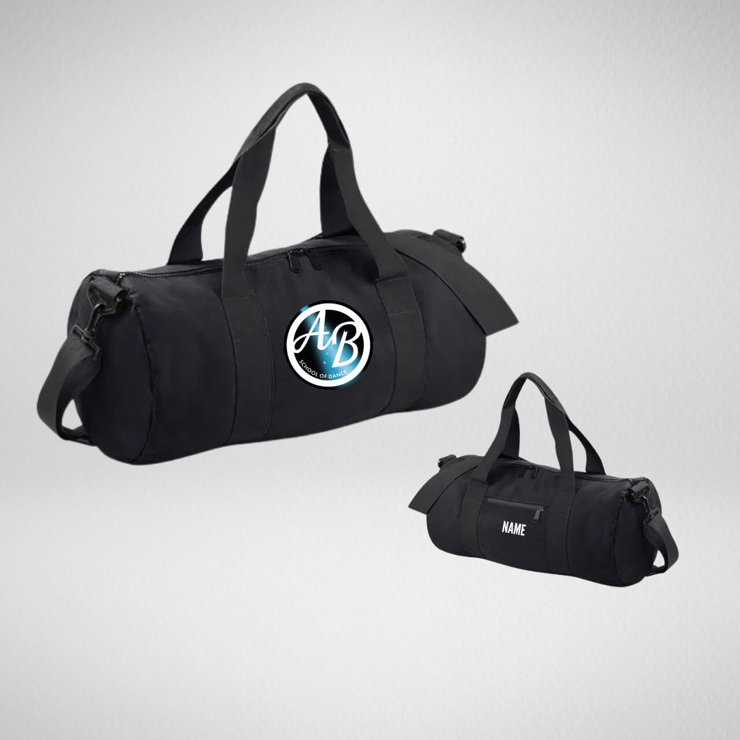 AB School Of Dance Original Barrel Bag
