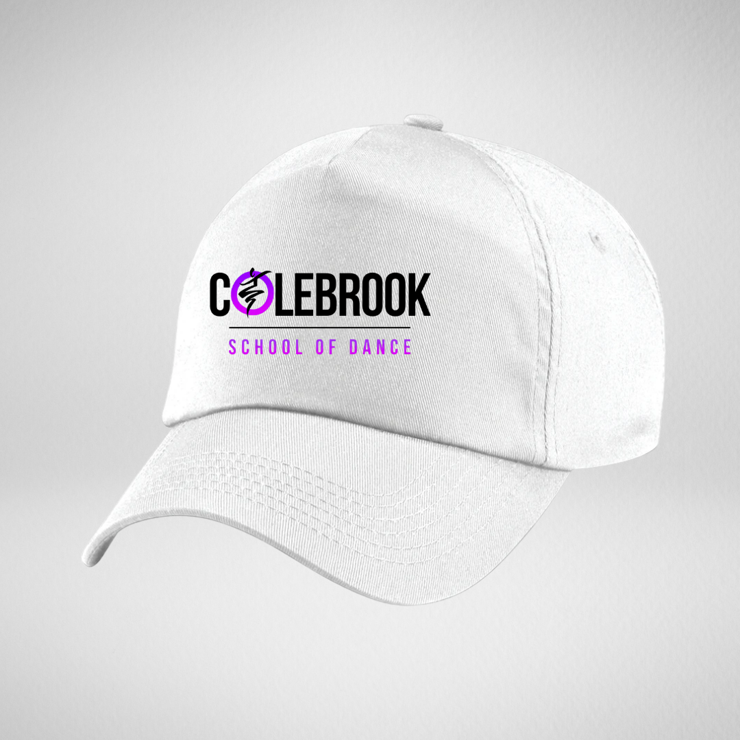 Colebrook School of Dance White Baseball Cap