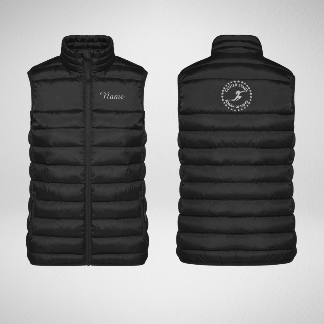 Center Stage School of Dance Padded Gilet