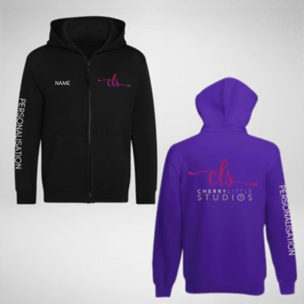 Cherry Little Studios Zipped Hoodie