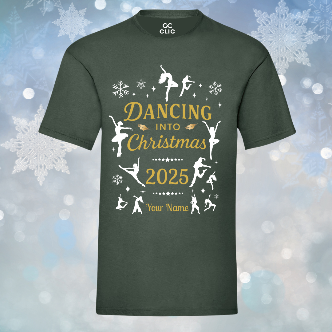 Dancing into Christmas T-shirt
