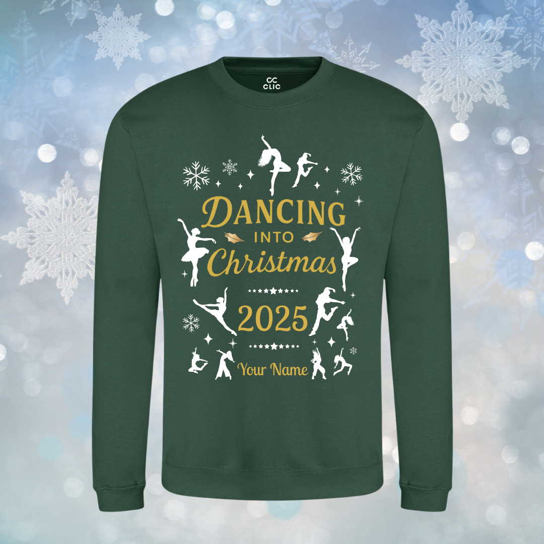 Dancing into Christmas Sweatshirt