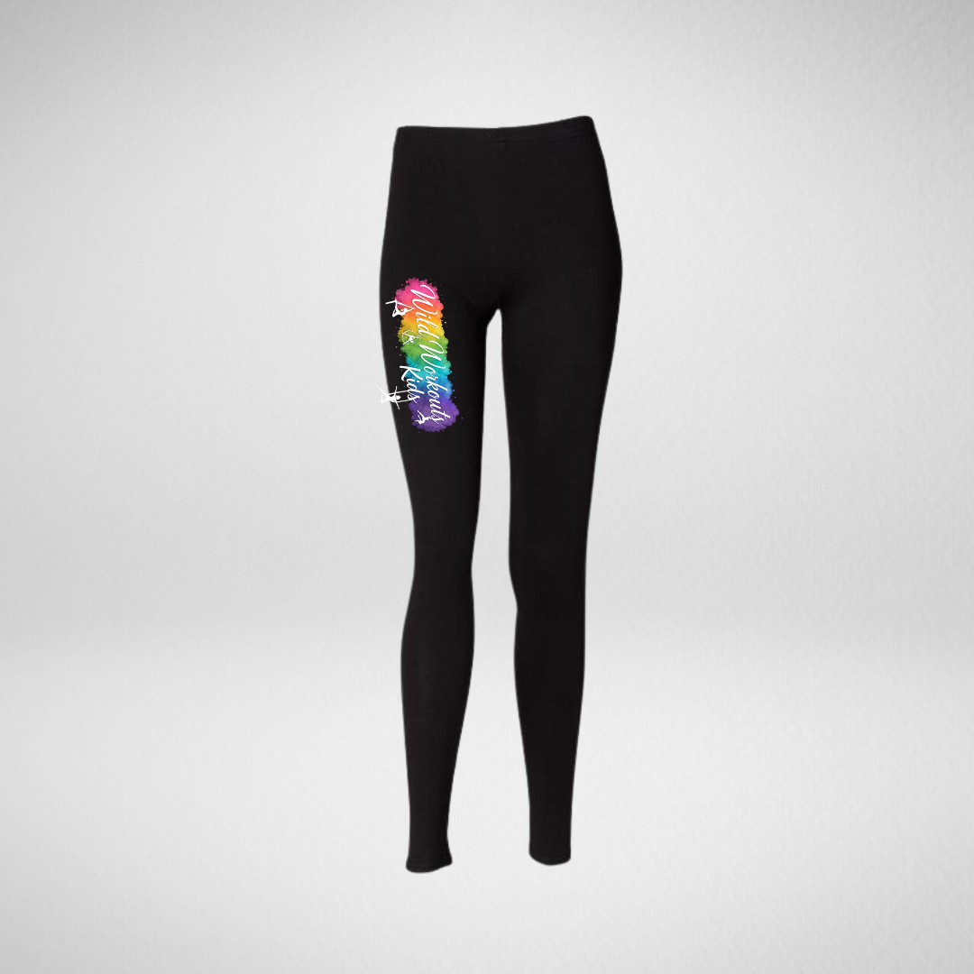 Wild Workouts Kids Cotton Leggings