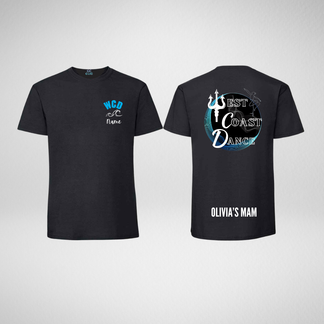 West Coast Dance SUPPORTERS T-shirt