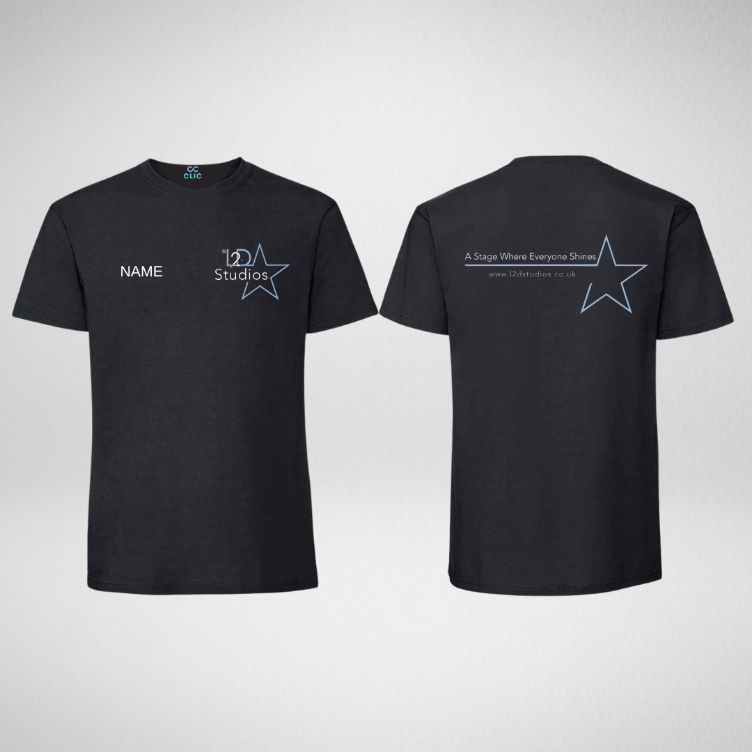 L2D Studios Black T-shirt