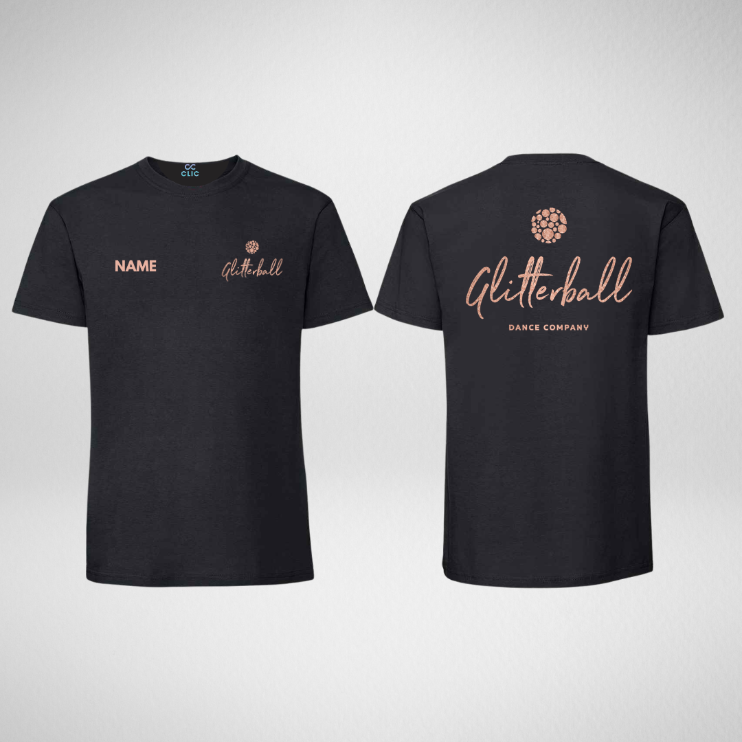 Glitterball Dance Company Black T-shirt
