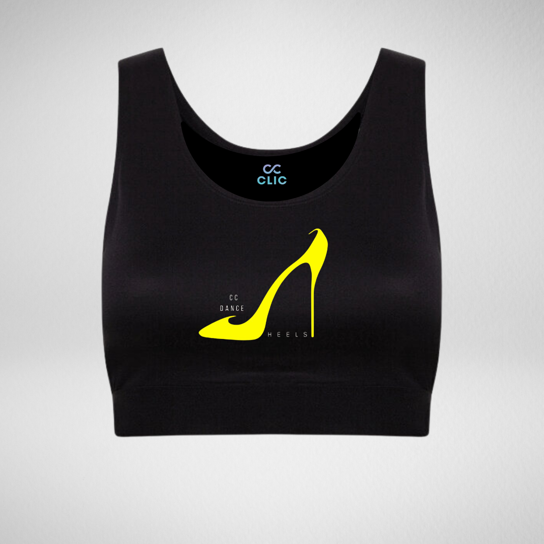 Charlie C Dance Classes Heels Crop Top
