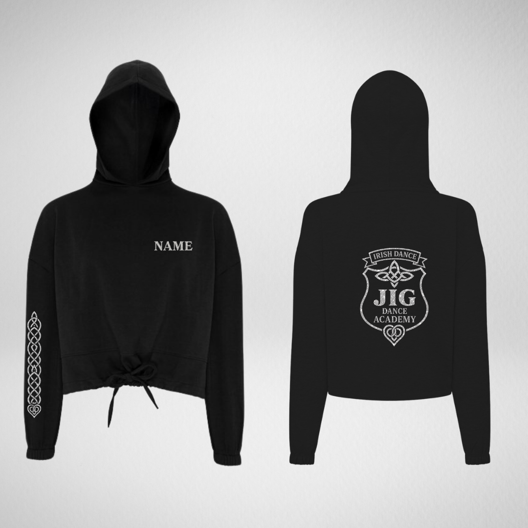 JIG Dance Academy Cropped Oversized Pullover