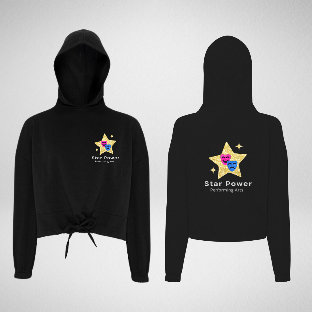 Star Power Performing Arts Cropped Oversized Pullover