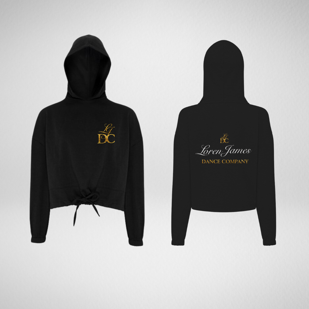 Loren James Dance Company Cropped Oversized Pullover